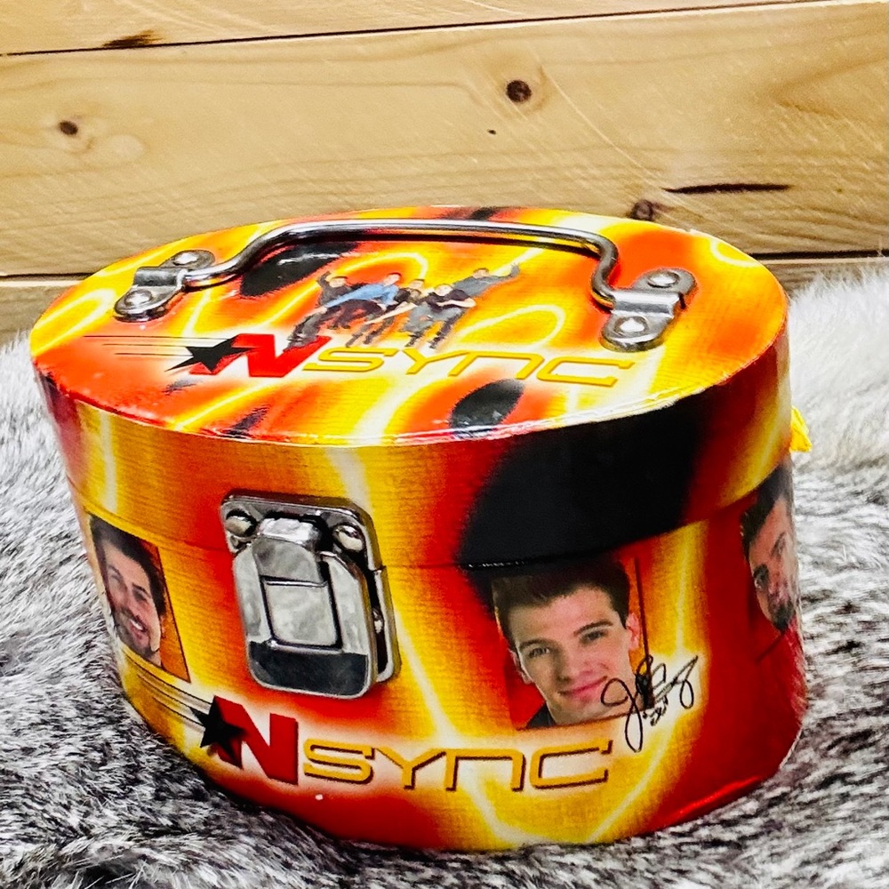 Vintage NSYNC cardboard jewelry box